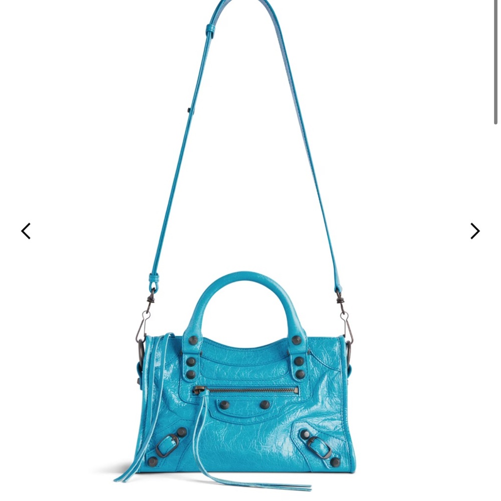 Balenciaga Blue Mini Bag